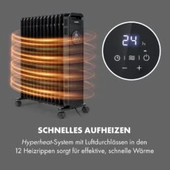 Thermaxx Heatstream Ölradiator 2500W 5-35 °C, 24h-Timer -Küchengeräte 10035109 de 0004 logo