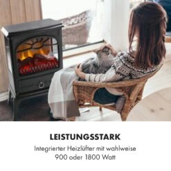 Leoben Elektrischer Kamin 900 / 1800 W Thermostat PanoramaView -Küchengeräte 10035149 de 0003 logo