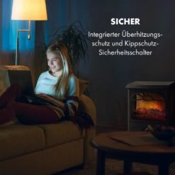 Leoben Elektrischer Kamin 900 / 1800 W Thermostat PanoramaView -Küchengeräte 10035149 de 0006 logo