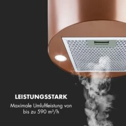 Barett Inselabzugshaube Ø35cm Umluft 558 M³/h LED Aktivkohlefilter -Küchengeräte 10035165 de 0003 logo
