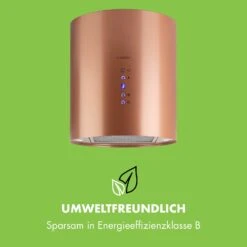 Barett Inselabzugshaube Ø35cm Umluft 558 M³/h LED Aktivkohlefilter -Küchengeräte 10035165 de 0006 logo