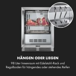 Steakhouse Pro Fleischreifeschrank 98 Ltr 1-25°C Touch Edelstahltür -Küchengeräte 10035176 de 0005 logo