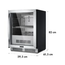 Steakhouse Pro Fleischreifeschrank 98 Ltr 1-25°C Touch Edelstahltür -Küchengeräte 10035176 yy 0009 logo Karstein Steakhouse Pro Reifeschrank