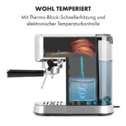 Futura Espressomaker 20 Bar 1450 Watt 20 Bar Wassertank: 1,25 Liter Rostfreier Edelstahl 12 Futura Espressomaker 20 Bar 1450 Watt 20 Bar Wassertank: 1,25 Liter Rostfreier Edelstahl -Küchengeräte 10035183 de 0003 logo