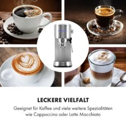 Futura Espressomaker 20 Bar 1450 Watt 20 Bar Wassertank: 1,25 Liter Rostfreier Edelstahl 14 Futura Espressomaker 20 Bar 1450 Watt 20 Bar Wassertank: 1,25 Liter Rostfreier Edelstahl -Küchengeräte 10035183 de 0005 logo