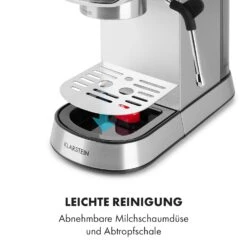 Futura Espressomaker 20 Bar 1450 Watt 20 Bar Wassertank: 1,25 Liter Rostfreier Edelstahl 18 Futura Espressomaker 20 Bar 1450 Watt 20 Bar Wassertank: 1,25 Liter Rostfreier Edelstahl -Küchengeräte 10035183 de 0009 logo