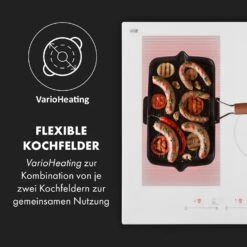 Delicatessa 77 Hybrid Einbaukochfeld Induktion 4 Zonen 7000W -Küchengeräte 10035199 de 0003 logo