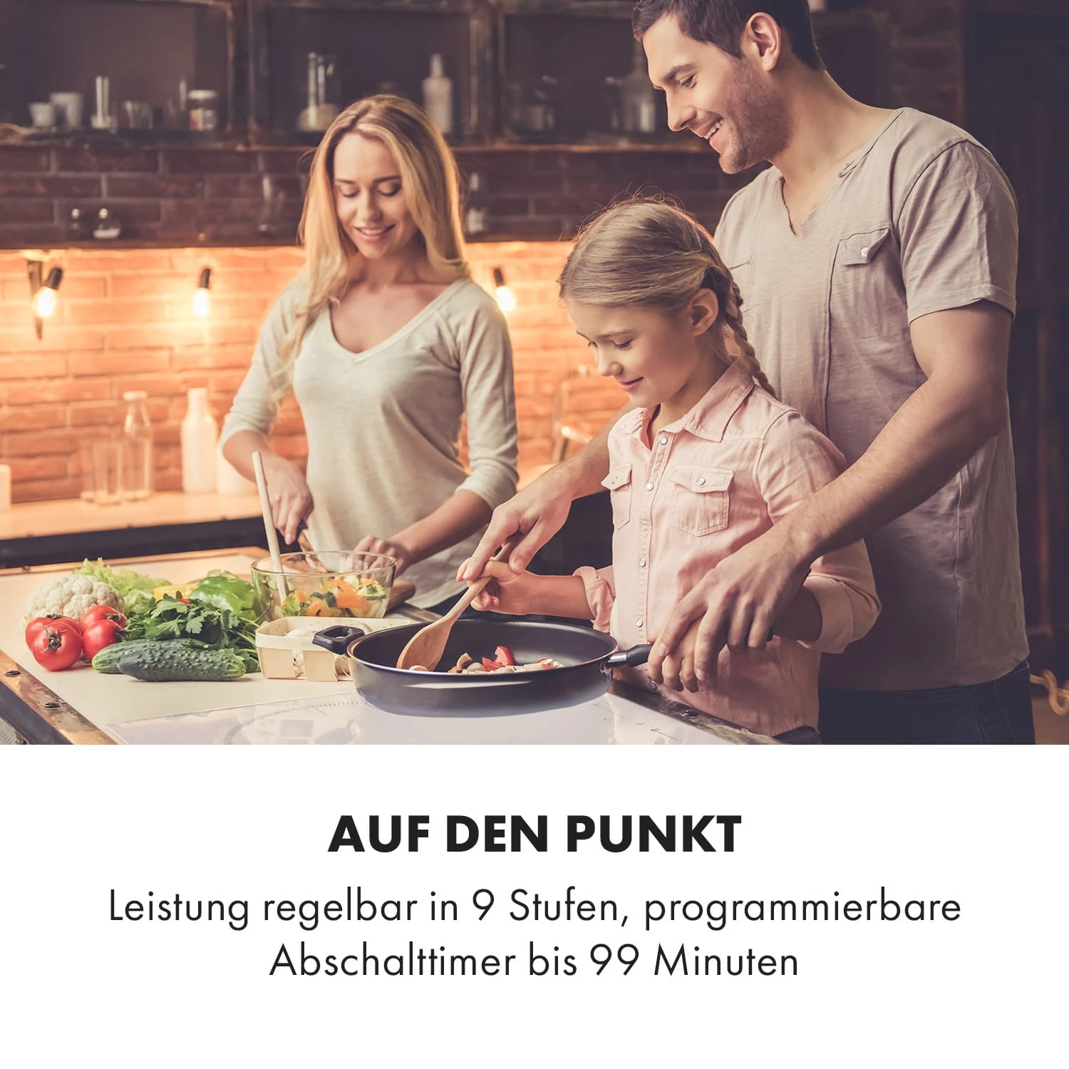 Delicatessa 90 Hybrid Einbaukochfeld Induktion 5 Zonen 7400W 2 Delicatessa 90 Hybrid Einbaukochfeld Induktion 5 Zonen 7400W – Bild 2