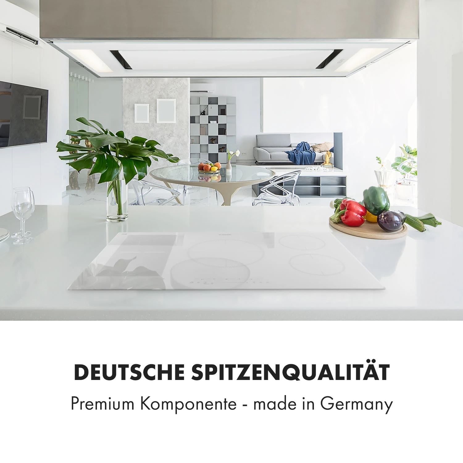 Delicatessa 90 Hybrid Einbaukochfeld Induktion 5 Zonen 7400W 8 Delicatessa 90 Hybrid Einbaukochfeld Induktion 5 Zonen 7400W – Bild 8