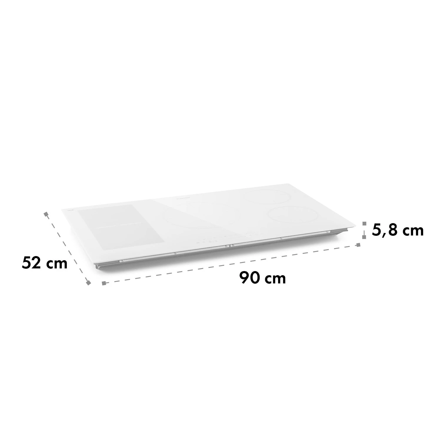 Delicatessa 90 Hybrid Einbaukochfeld Induktion 5 Zonen 7400W 11 Delicatessa 90 Hybrid Einbaukochfeld Induktion 5 Zonen 7400W – Bild 11