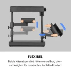 Appenzell XL Raclette Mit Grill 600 W Thermostat 2 Käseträger -Küchengeräte 10035218 de 0007 logo