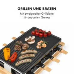 Tournedo Raclette 1200W Aluminiumguss 8 Personen Holz-Dekor -Küchengeräte 10035219 de 0003 logo