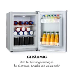 Happy Hour 33 Minibar 33L 5-15°C EEK G 25dB LED-Licht -Küchengeräte 10035244 de 0004 logo
