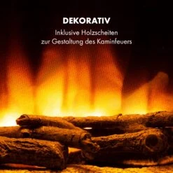 Heat 'n Beat Elektrischer Kamin 900/1800W LED Bluetooth-Speaker Flammenillusion -Küchengeräte 10035262 de 0006 logo