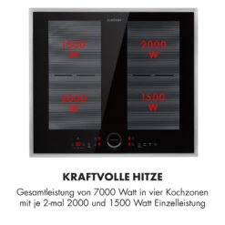 Delicatessa 60 Prime Induktionskochfeld 4 Zonen 7000W Timer -Küchengeräte 10035266 de 0004 logo