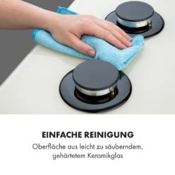 Victoria 4 Zonen Gaskochfeld 4-flammig Sabaf-Brenner Glaskeramik -Küchengeräte 10035270 de 0009 logo