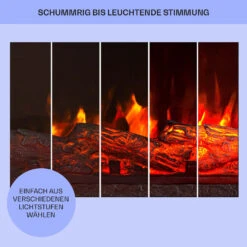 Kamini FXL Elektrischer Kamin Kamineinsatz 1000/2000W 2W LED Schwarz 15 Kamini FXL Elektrischer Kamin Kamineinsatz 1000/2000W 2W LED Schwarz -Küchengeräte 10035275 de 0008 usp