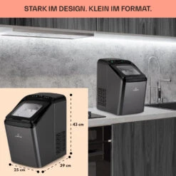 Partytime Eiswürfelmaschine Klareis 15kg/24h Edelstahl 12 Partytime Eiswürfelmaschine Klareis 15kg/24h Edelstahl -Küchengeräte 10035295 de 0006 usp