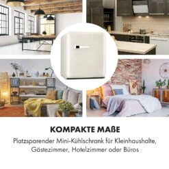 Audrey Mini 2in1 Kühlschrank EEC F Gefrierfach LED -Küchengeräte 10035310 de 0007 logo