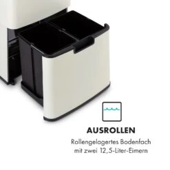 Royal Trash Rose Gold Sensor-Mülleimer 72 Liter Edelstahl -Küchengeräte 10035364 de 0005 logo