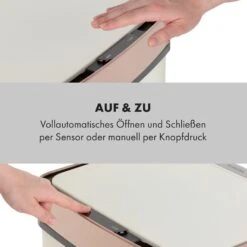 Royal Trash Rose Gold Sensor-Mülleimer 72 Liter Edelstahl -Küchengeräte 10035364 de 0007 logo