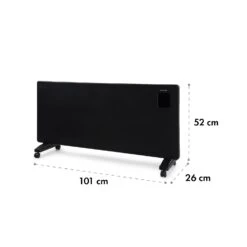 Bansin Smart 2500 Konvektionsheizgerät 2500W App-Steuerung -Küchengeräte 10035403 yy 0009 logo Klarstein Bansin Smart 2500 Konvektor schwarz