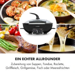 Szechuan 2-in-1 Hot Pot Und Grillplatte 5l Vol. 1350 / 600 W -Küchengeräte 10035431 de 0005 logo