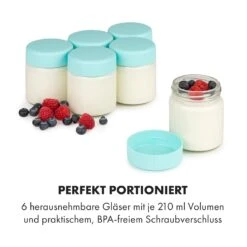Gaia Greek Joghurt-Maker 1,26 L 6 Gläser Inkl. Sieb-Box -Küchengeräte 10035435 de 0003 logo