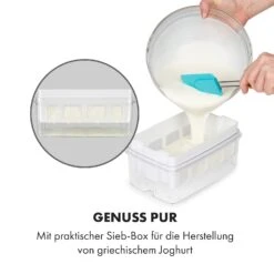 Gaia Greek Joghurt-Maker 1,26 L 6 Gläser Inkl. Sieb-Box -Küchengeräte 10035435 de 0006 logo