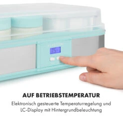 Gaia Greek Joghurt-Maker 1,26 L 6 Gläser Inkl. Sieb-Box -Küchengeräte 10035435 de 0007 logo