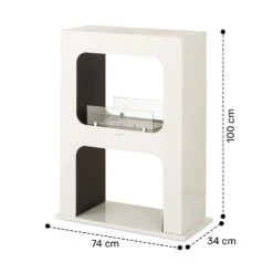 Phantasma Peña Ethanol-Kamin Rauch- & Geruchlos Bio-Ethanol -Küchengeräte 10035460 yy 0011 dimensions