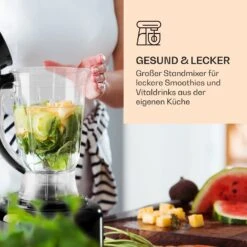 Luca Multifunktionsmixer 1000 W 3 L Stufenlose Geschwindigkeit 6 Modi -Küchengeräte 10035487 de 0004 logo