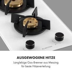 Goldflame Domino Gaskochfeld 2-flammig Messing-Brenner Glaskeramik -Küchengeräte 10035498 de 0003 logo