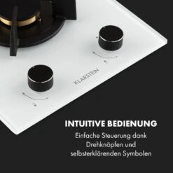 Goldflame Domino Gaskochfeld 2-flammig Messing-Brenner Glaskeramik -Küchengeräte 10035498 de 0004 logo