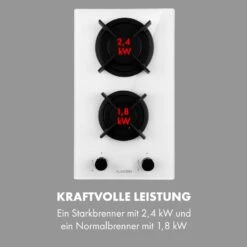 Goldflame Domino Gaskochfeld 2-flammig Messing-Brenner Glaskeramik -Küchengeräte 10035498 de 0006 logo