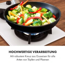 Goldflame Domino Gaskochfeld 2-flammig Messing-Brenner Glaskeramik -Küchengeräte 10035498 de 0007 logo