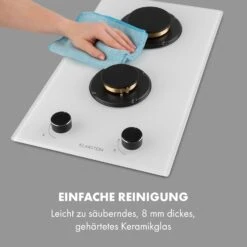 Goldflame Domino Gaskochfeld 2-flammig Messing-Brenner Glaskeramik -Küchengeräte 10035498 de 0008 logo