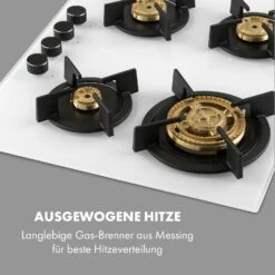 Goldflame 4 Gaskochfeld 4-flammig Messing-Brenner Glaskeramik -Küchengeräte 10035499 de 0003 logo