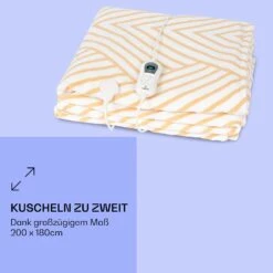 Dr. Watson XXL Heizdecke 3 Stufen Waschbar 200x180cm Mikroplüsch -Küchengeräte 10035502 de 0005 logo