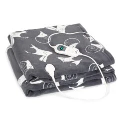 Dr. Watson XXL Heizdecke 3 Stufen Waschbar 200x180cm Coral Fleece