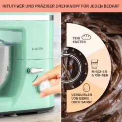 Bella Elegance Küchenmaschine 2000W 2,7PS 5,2 Ltr Edelstahl BPA-frei -Küchengeräte 10035520 de 0004 usp