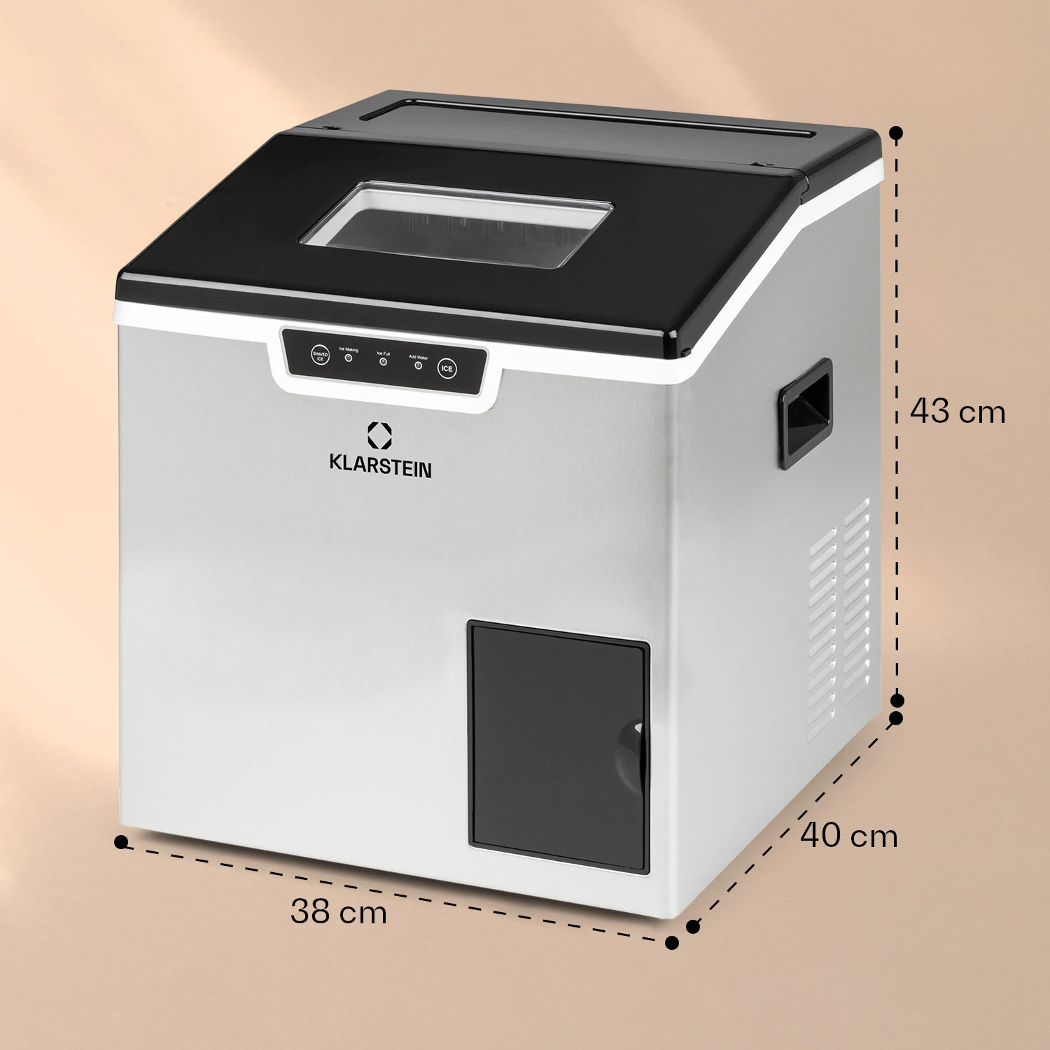 Icefestival Bullet Eiswürfelbereiter 400W 1,9l 20kg/24h 7 Icefestival Bullet Eiswürfelbereiter 400W 1,9l 20kg/24h – Bild 7