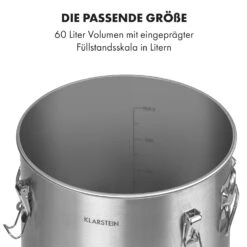 Gärkeller Pro XL Fermentierkessel 60 Liter Ablassventil 304-Edelstahl -Küchengeräte 10035622 de 0003 logo