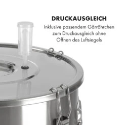 Gärkeller Pro XL Fermentierkessel 60 Liter Ablassventil 304-Edelstahl -Küchengeräte 10035622 de 0004 logo