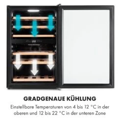 Vinamour 37 Duo Weinkühlschrank 2 Kühlzonen 112 Liter 37 Flaschen -Küchengeräte 10035663 de 0004 logo