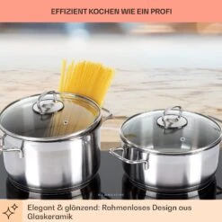Cookbuddy Doppel-Kochfeld 2400W 5 Leistungsstufen Glaskeramik -Küchengeräte 10035705 de 0003 usp