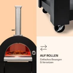 Diavolo Napoletana Pizzaofen Holzofen Rostfreier Edelstahl -Küchengeräte 10035759 de 0007 logo