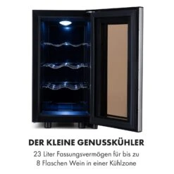 Reserva 8 Slim Uno Weinkühlschrank 8 Flaschen 23 Liter Edelstahl -Küchengeräte 10035861 de 0003 logo