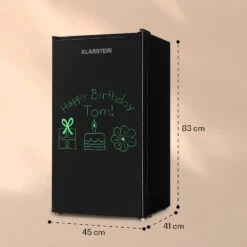 Spitzbergen 83 Kühlschrank 76 Liter Plus 7-Liter-Gefrierfach 2 Böden -Küchengeräte 10035971 yy 0006 logo