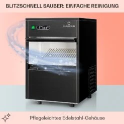 Powericer XL Eiswürfelmaschine 20 Kg/Tag 145 Watt -Küchengeräte 10036152 de 0005 usp